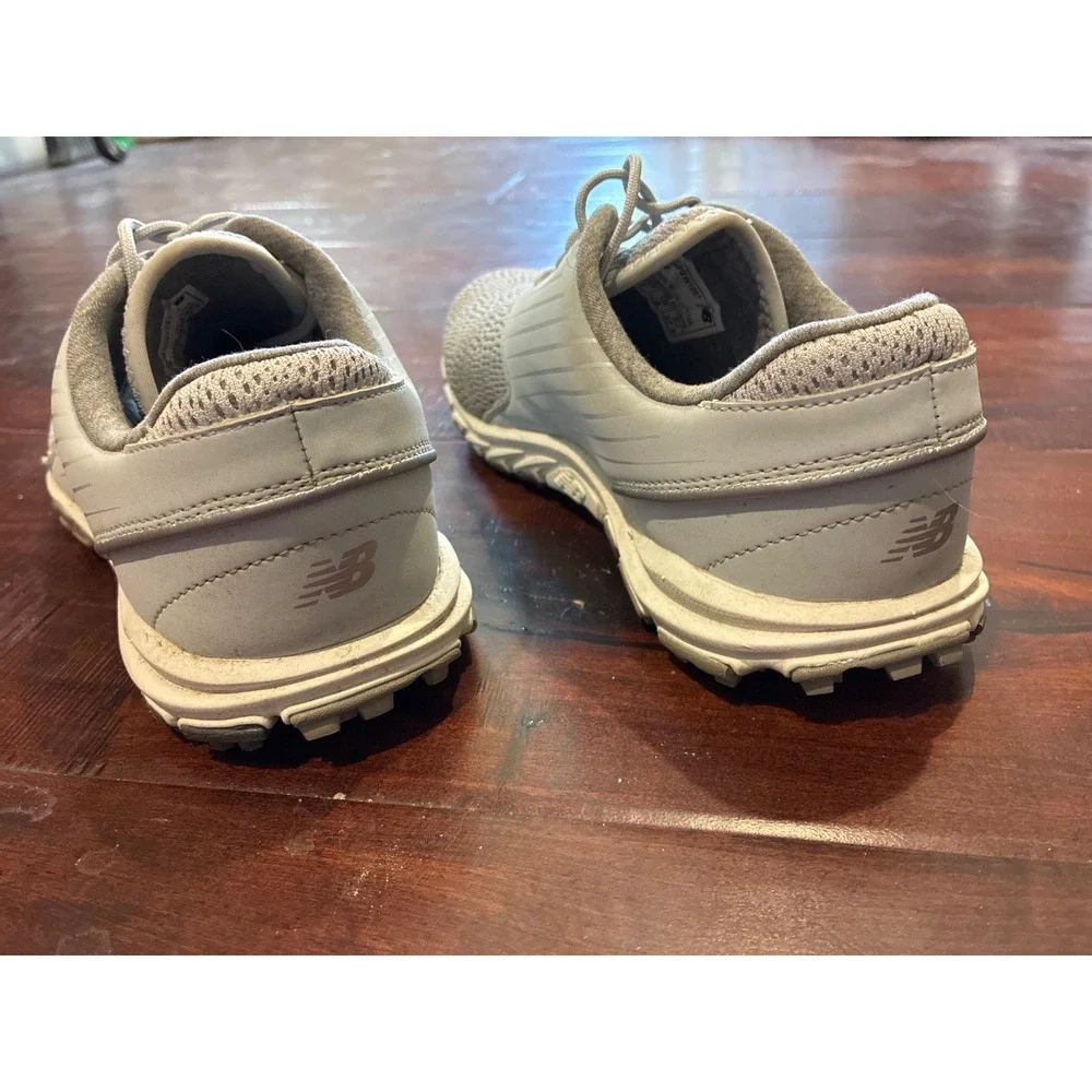 New Balance Minimus Golf Shoes Womens 7 Grey NBGW1007 Spikeless Mesh Athletic